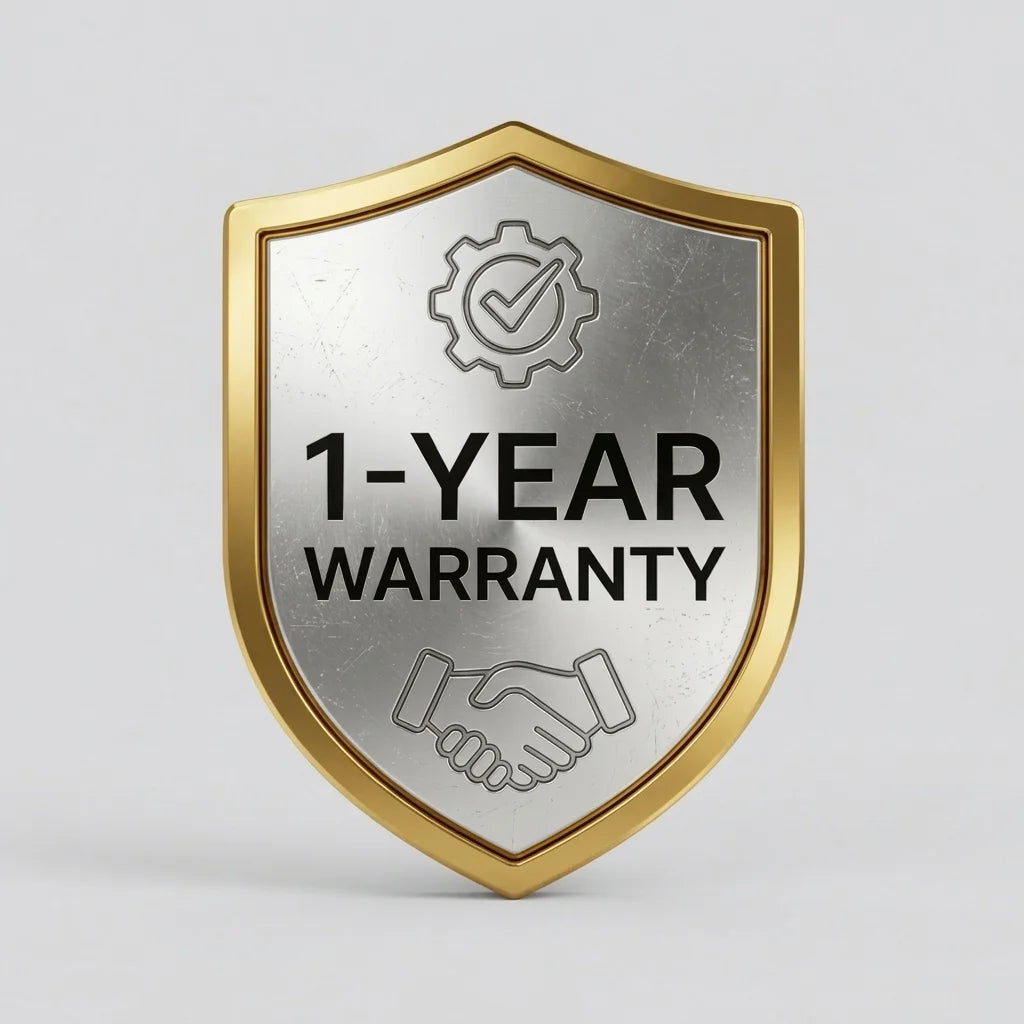1-Year Warranty