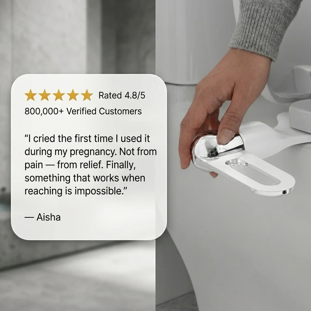 Verified CleanRest customer reviews showing 4.8 star rating and real experiences from buyers in the US aged 38 to 81
