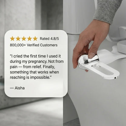 Verified CleanRest customer reviews showing 4.8 star rating and real experiences from buyers in the US aged 38 to 81